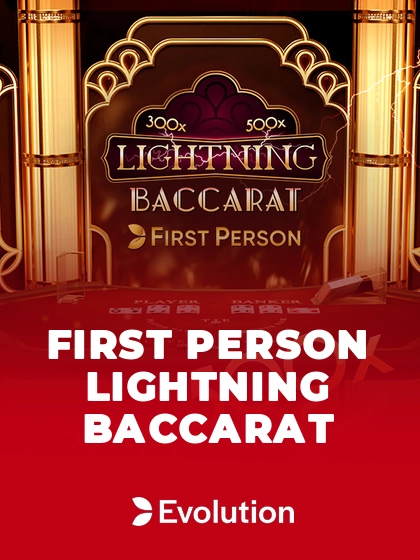 First Person Lightning Baccarat