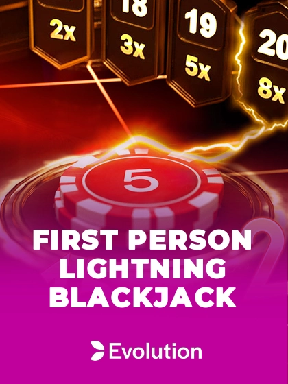 First Person Lightning Blackjack